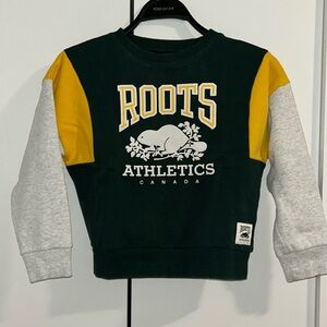 ROOTS KIDS Varsity Athletics Crew Neck